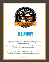 HWg wins TruePath Cool Tools Award 2017